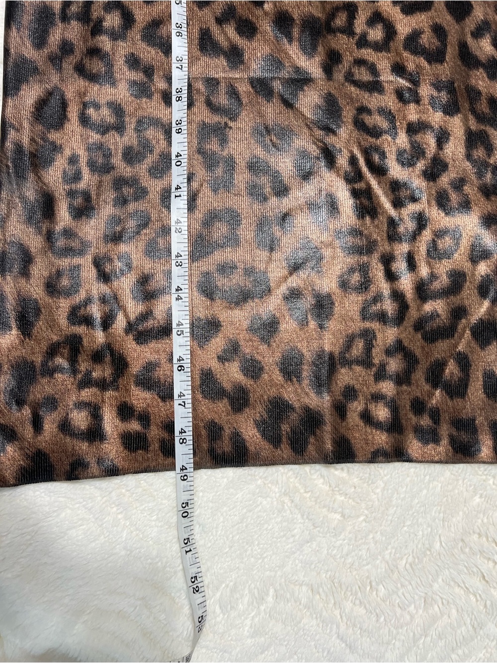 ZARA Metallic Foil Leopard Print Bodycon Midi Dress Small Animal Print - Picture 16 of 16